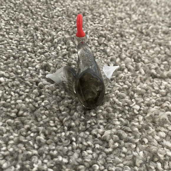 Vintage Blown Glass Mini Swan Bird - Picture 10 of 11